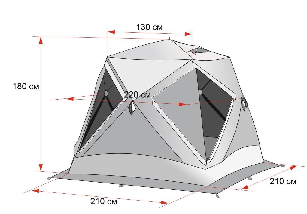 Палатка Лотос Куб 3 Компакт