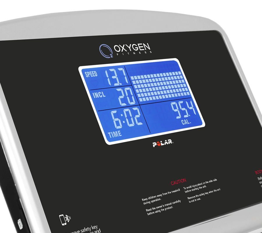 Беговая дорожка Oxygen Fitness New CLASSIC AURUM AC LCD