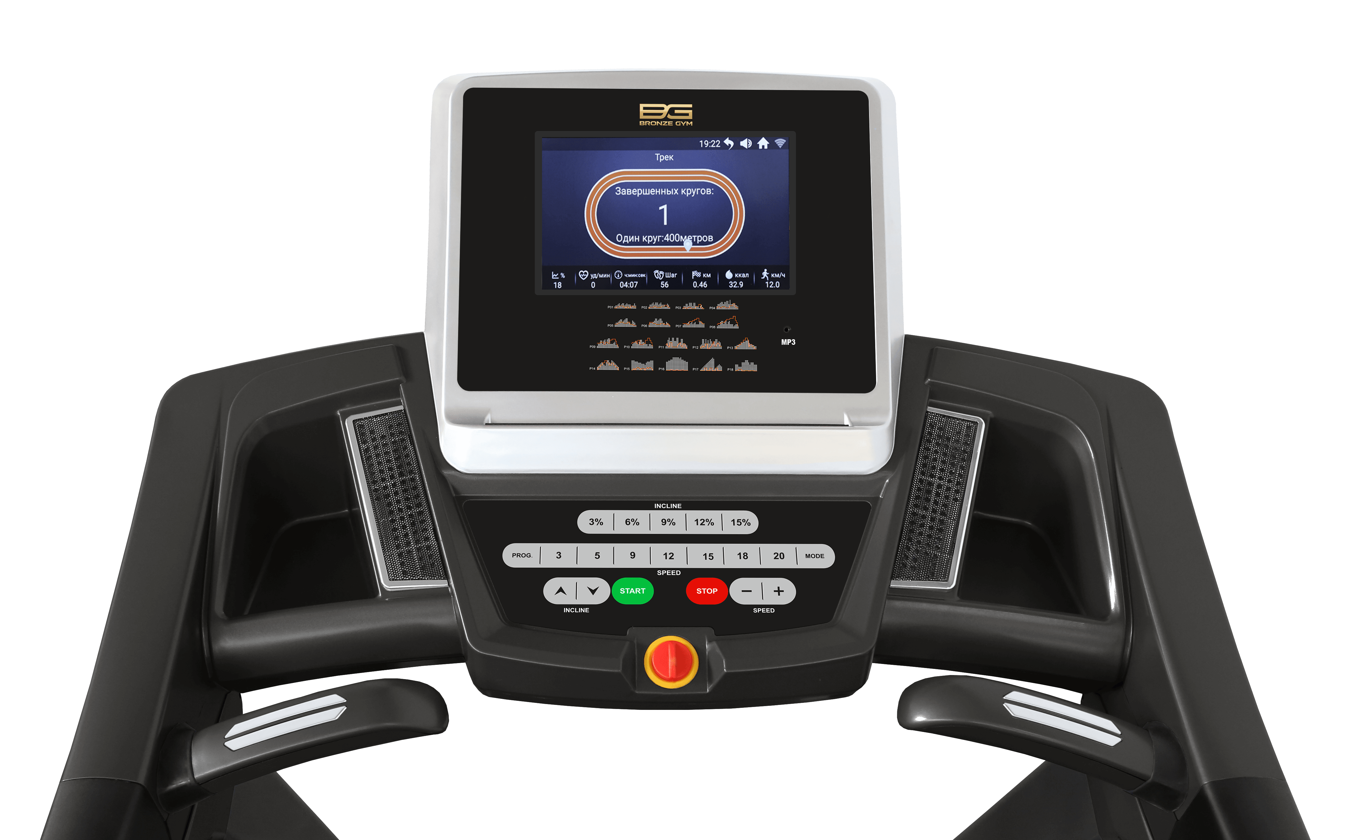 Беговая дорожка Bronze Gym T812 LC TFT