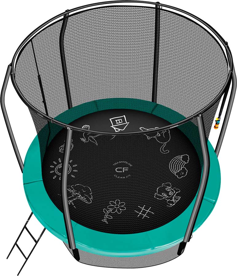 Батут Clear Fit FamilyHop 8 ft, 2.44 м