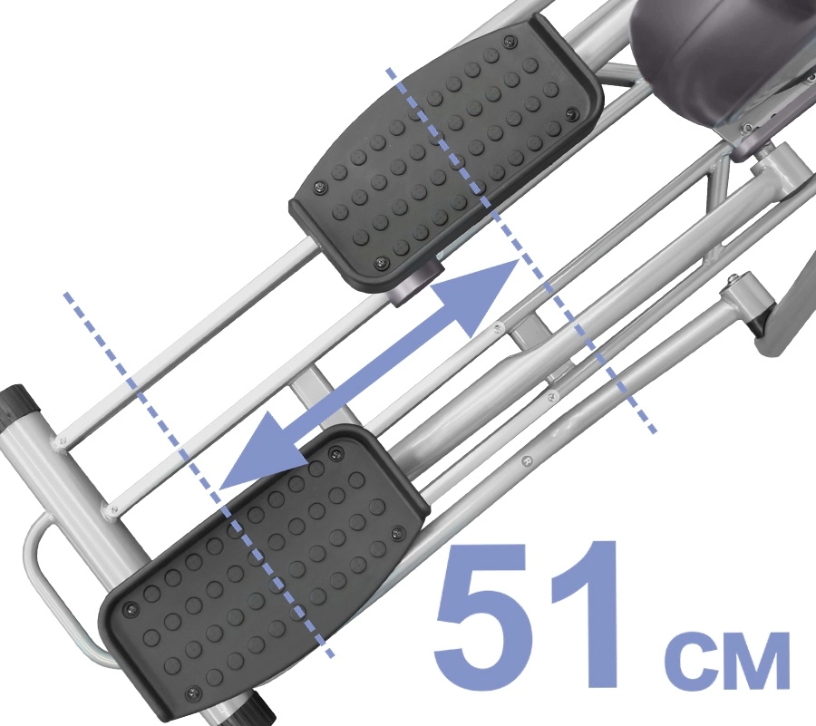 Эллиптический тренажер Oxygen Fitness EX-56 HRC