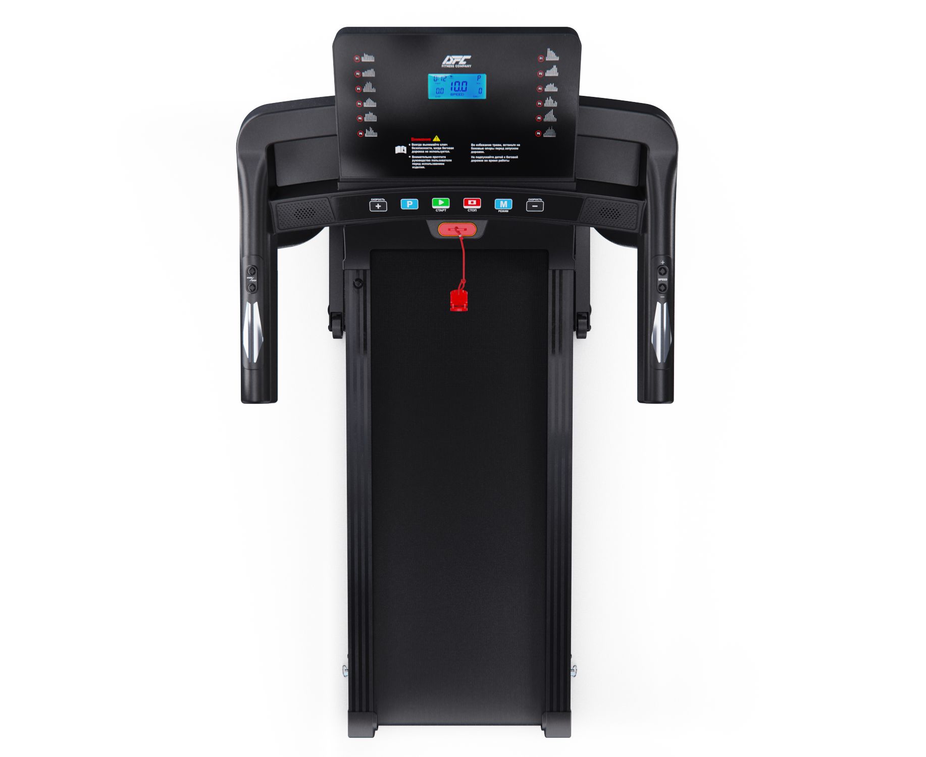Беговая дорожка DFC Blues T-113, чёрная