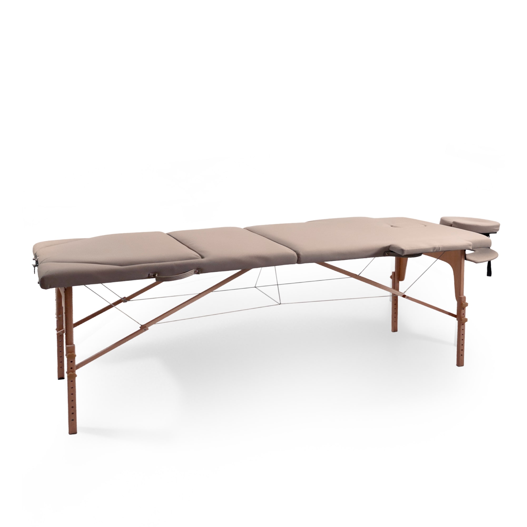 Складной массажный стол Unix  Serenity 3 Section Grey