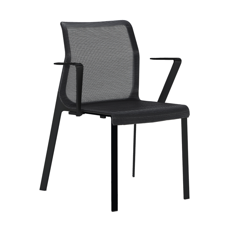 Эргономический стул Soho Design Pegus (с подлокотниками), чёрный