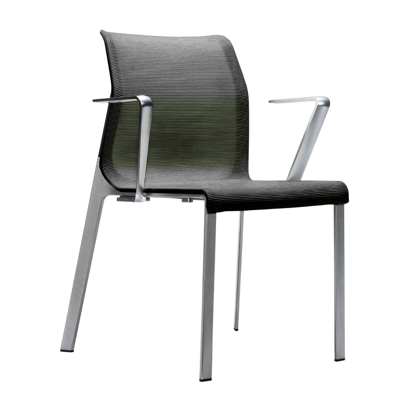 Эргономический стул Soho Design Pegus (с подлокотниками сетка), чёрный