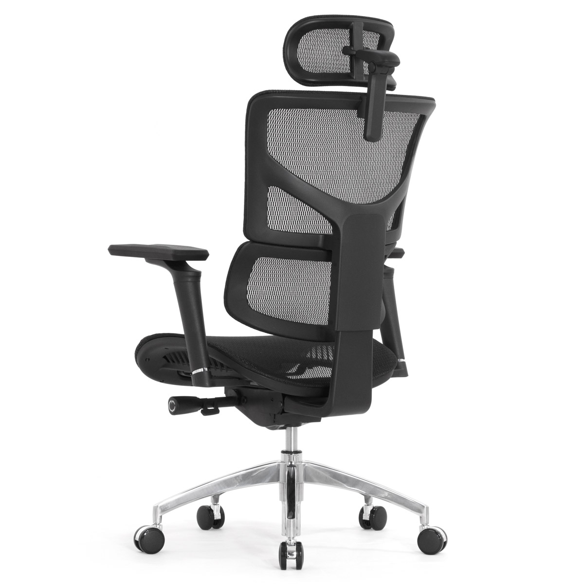 Эргономичное кресло Falto Sail Art 2 (подлокотники 6D (360), сетка, чёрный)