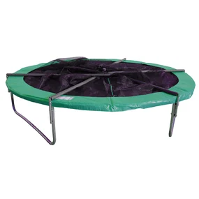 Батут DFC JUMP 14 ft складной, сетка, чехол, green, 427 см