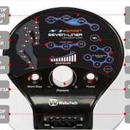Лимфодренажный аппарат WelbuTech Seven Liner ZAM-Luxury Z-Sport СТАНДАРТ, L (аппарат + ноги) треугольный тип стопы