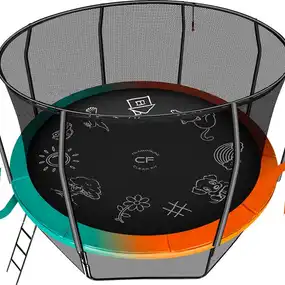 Батут Clear Fit FamilyHop 14 ft, 4.26 м