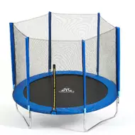 Батут DFC Trampoline Fitness 6 ft внешняя сетка, синий (183 см)