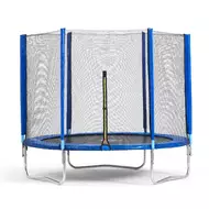 Батут DFC Trampoline Fitness 6 ft внешняя сетка, синий (183 см)