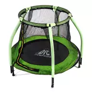 Батут DFC JUMP KIDS 48" светло-зелёный, сетка (120 см)