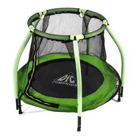 Батут DFC JUMP KIDS 48" светло-зелёный, сетка (120 см)