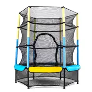 Батут DFC JUMP KIDS 55" жёлтый/синий, сетка (137 см)