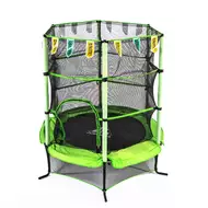 Батут DFC JUMP KIDS 55" зелёный, сетка (137 см)