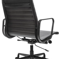 Эргономичное кресло Eames Ribbed Office Chair EA 119, Total Black