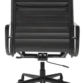 Эргономичное кресло Eames Ribbed Office Chair EA 119, Total Black