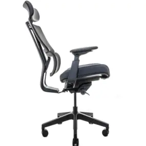 Эргономичное кресло Falto G2 Pro (5 позиций выдвижения поясницы, ткань, чёрный)