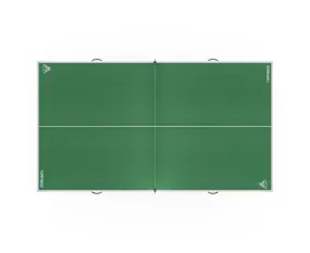 Теннисный стол DFC Tornado Home Compact для помещения, зелёный, складной