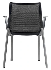 Эргономический стул Soho Design Pegus (с подлокотниками сетка), чёрный