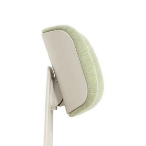 Эргономичное кресло Falto Rookie Plus (поворот спинки, ткань, каркас светлый, зелёный)