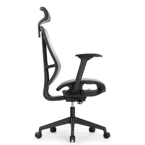 Эргономичное кресло Falto HOP ECO (удлинённое сиденье, сетка, серый)