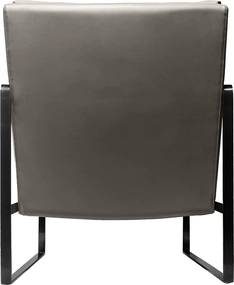 Эргономичное кресло Noel Lounge серая кожа Nappa Premium