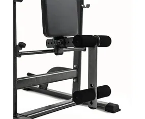 Турник/пресс/брусья DFC G-series с прямой скамьей с валиками